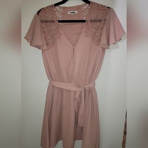 BB Dakota Mini Blush Dress
